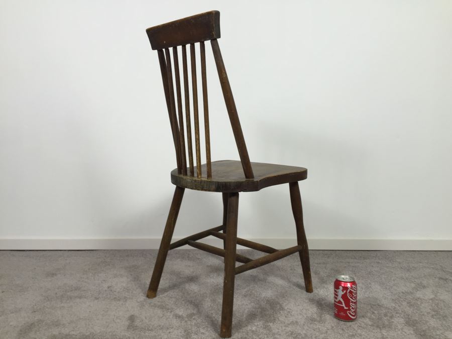 Vintage Wooden Windsor Style Chair [Photo 7]