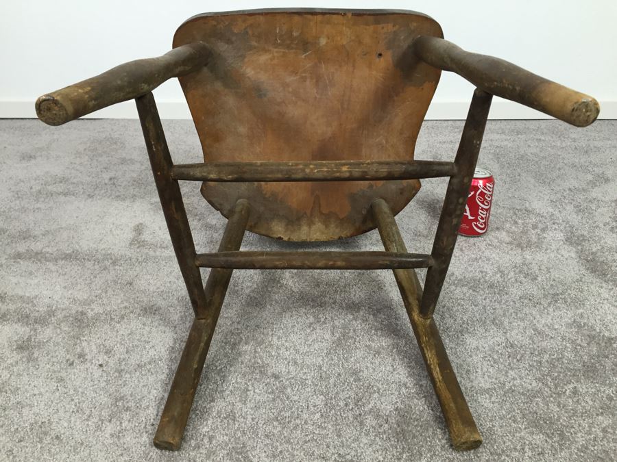 Vintage Wooden Windsor Style Chair [Photo 9]