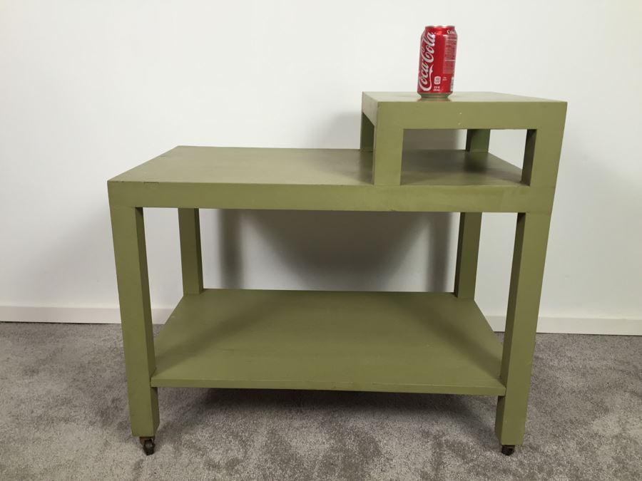 Widdicomb Mid-Century Modern Side Table On Casters [Photo 6]