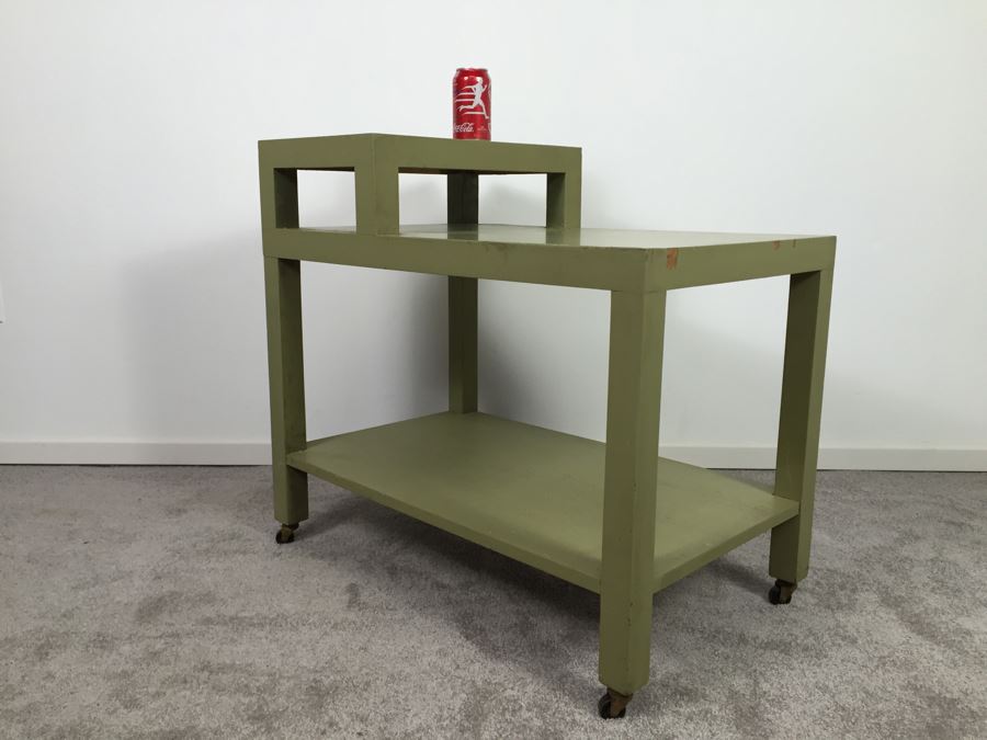 Widdicomb Mid-Century Modern Side Table On Casters [Photo 4]