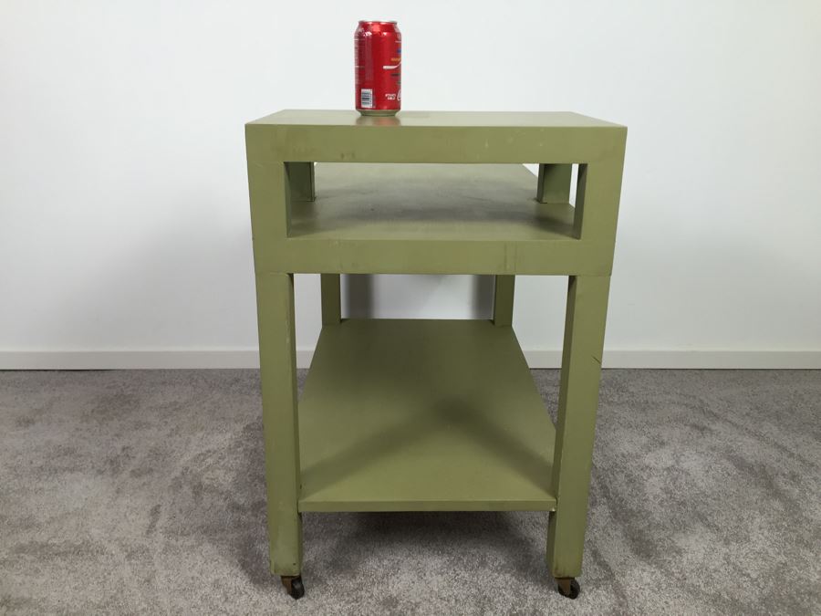 Widdicomb Mid-Century Modern Side Table On Casters [Photo 8]
