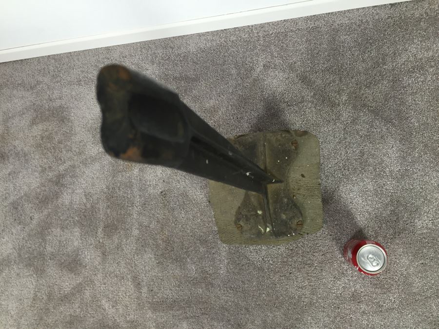 Vintage Cast Iron Cobblers Shoe Anvil Stand Warranted [Photo 7]