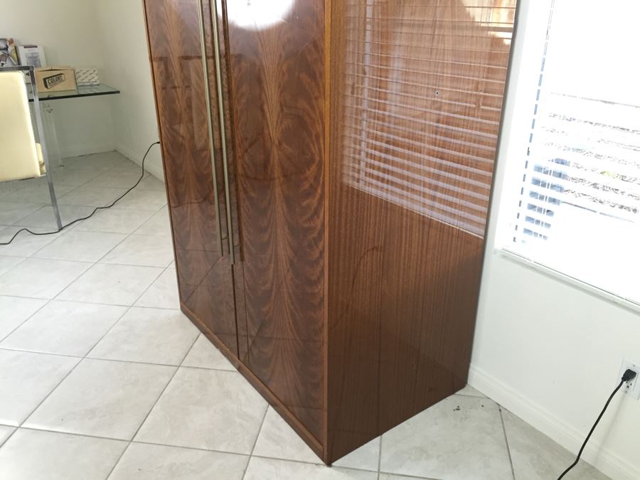 Multi-Purpose Cabinet Armoire With Pocket Doors [Photo 6]