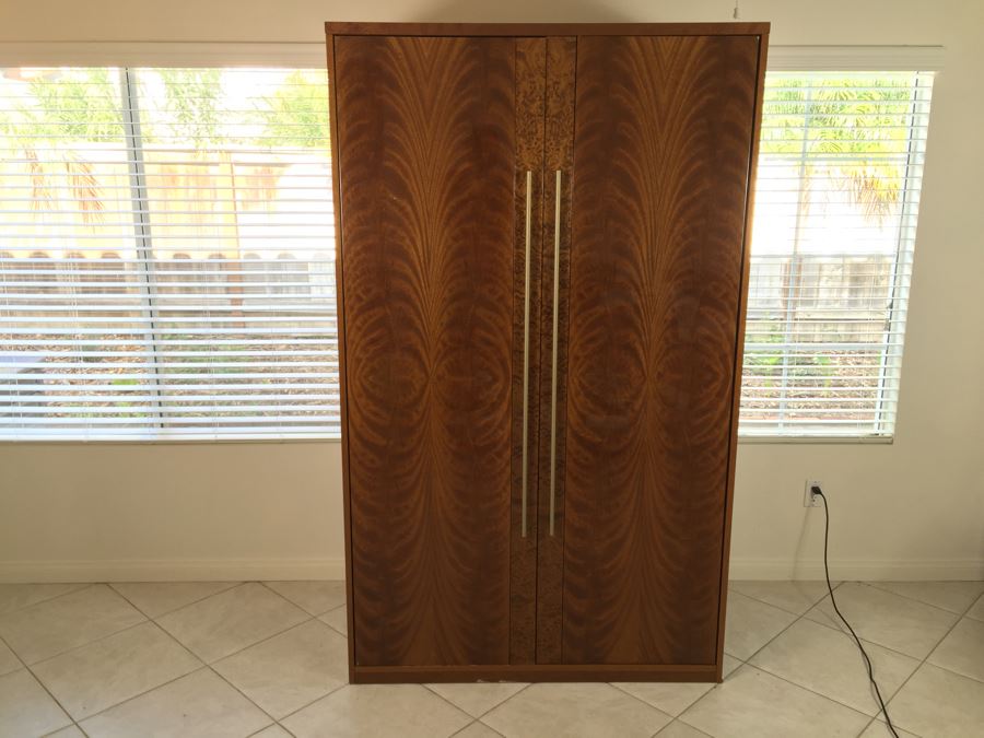 MultiPurpose Armoire With Pocket Doors