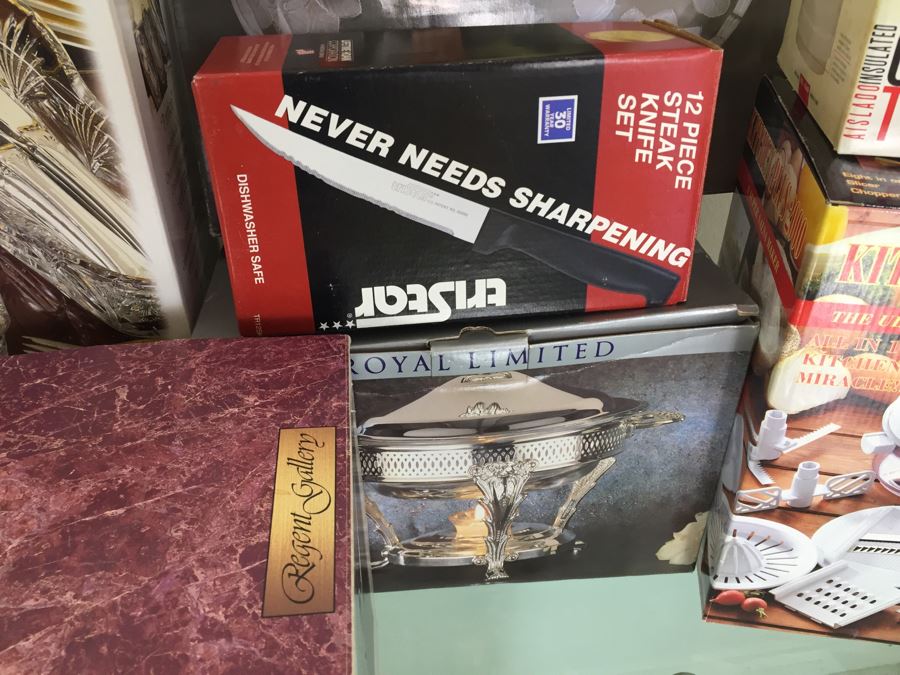 Mostly New Old Stock Tableware, Kitchen, Home Decor Lot [Photo 3]