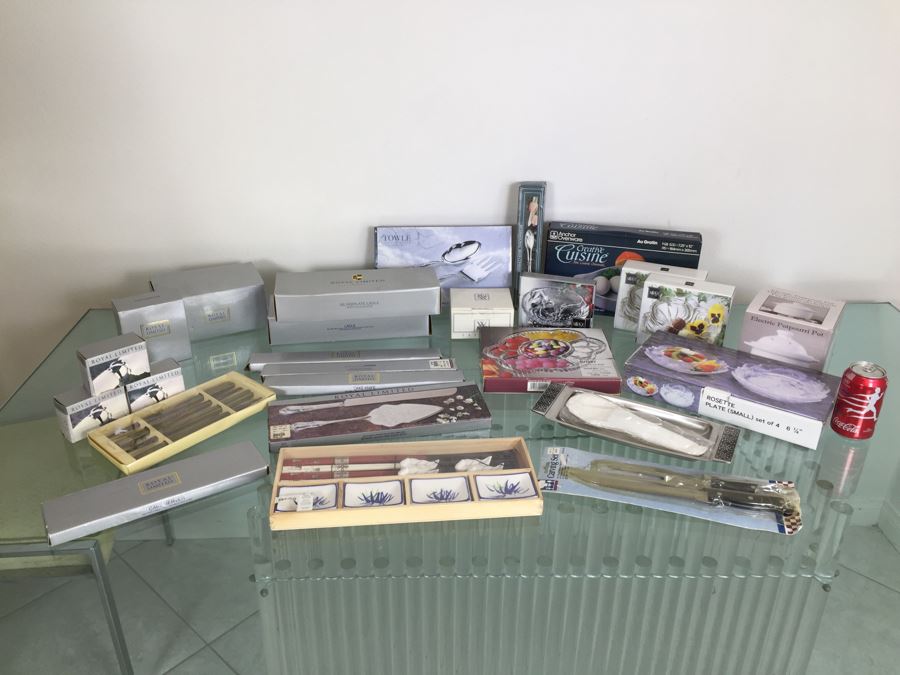 Mostly New Old Stock Tableware, Kitchen, Home Decor Lot