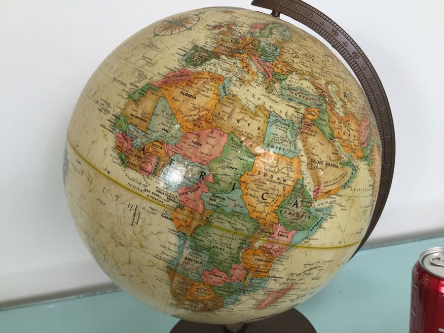 Old Replogle 12 Inch Globe World Classic Series [Photo 6]