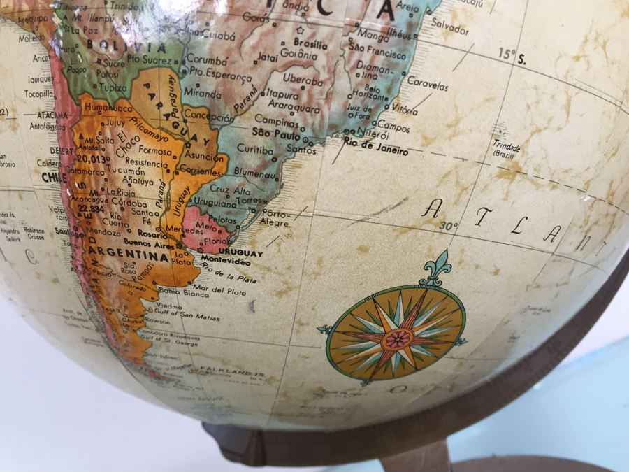 Old Replogle 12 Inch Globe World Classic Series [Photo 2]