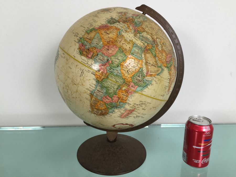 Old Replogle 12 Inch Globe World Classic Series