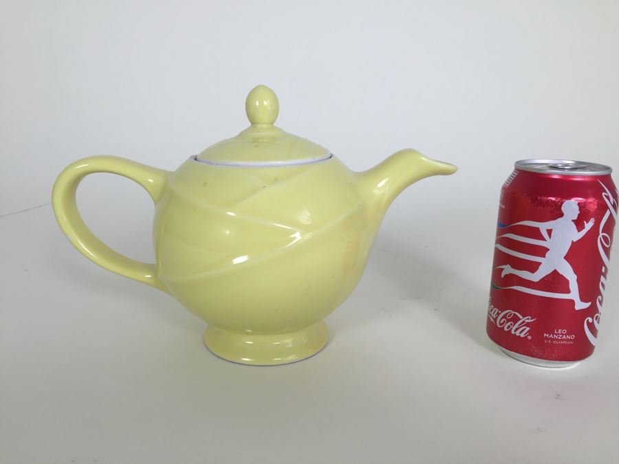 Yellow Hall China Teapot