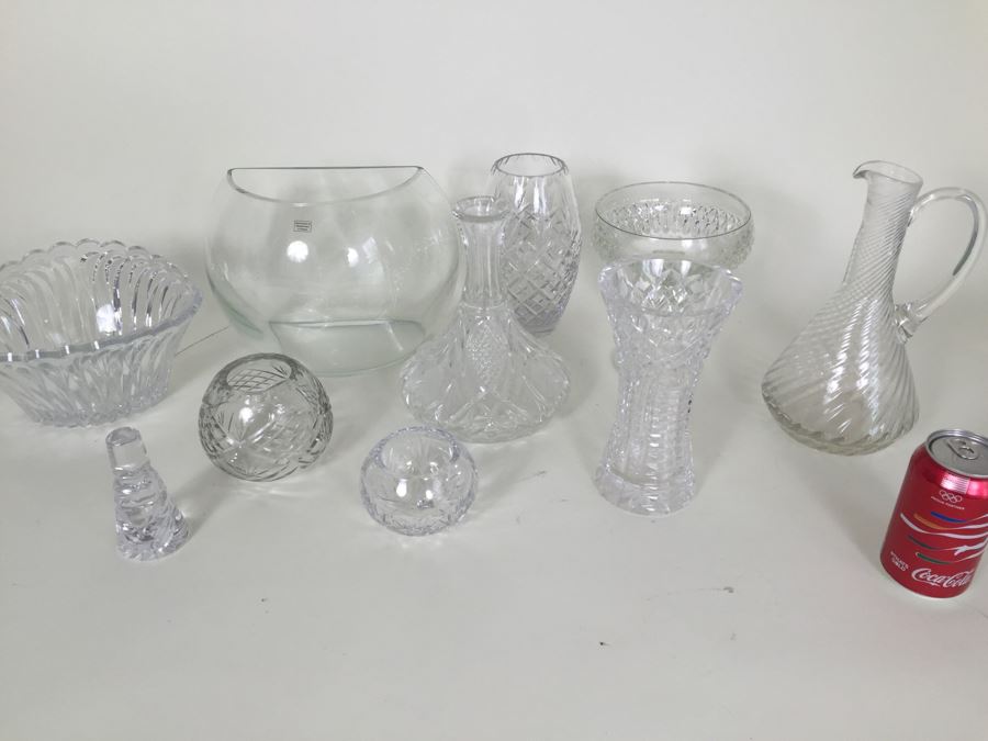 Crystal And Glass Lot