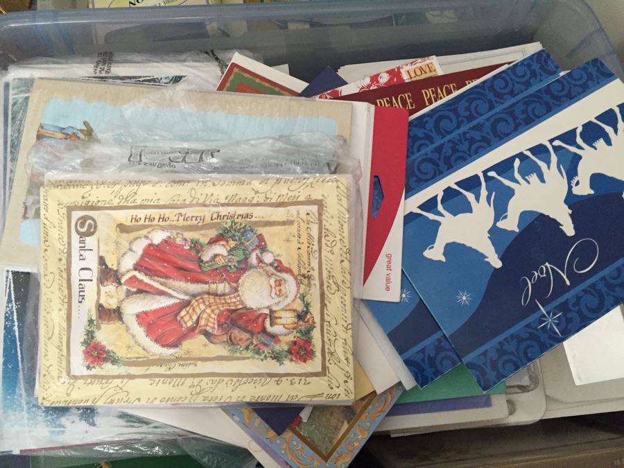 MEGA Home Decor And Crafting Lot With Candles, Stationary, Picture Frames, Candleholders, Gift Wrapping Supplies And More [Photo 39]