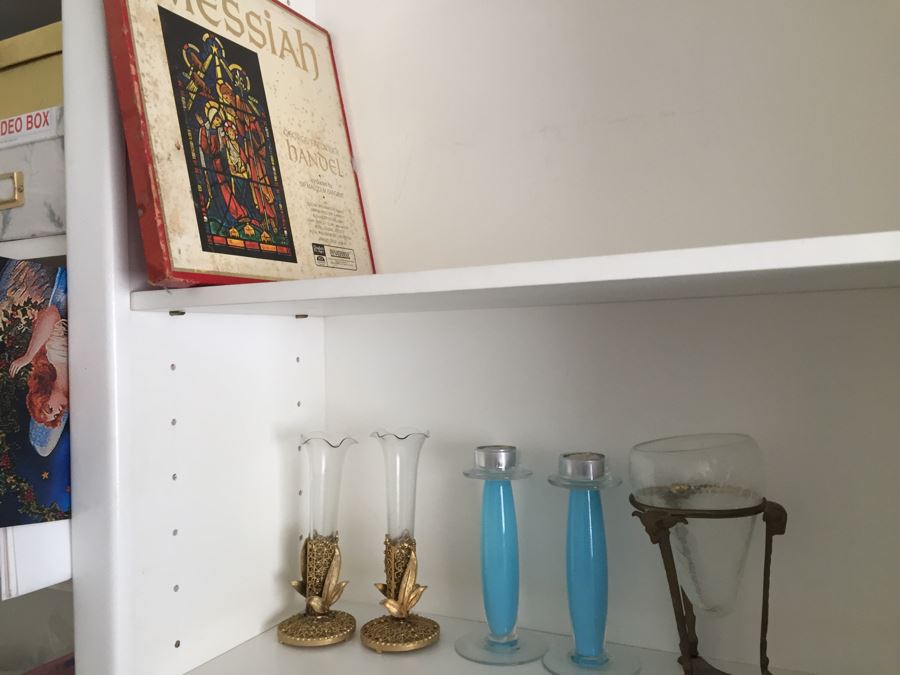 MEGA Home Decor And Crafting Lot With Candles, Stationary, Picture Frames, Candleholders, Gift Wrapping Supplies And More [Photo 33]