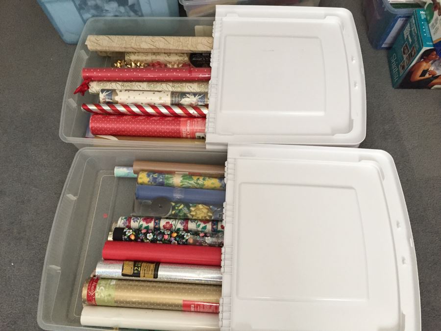 MEGA Home Decor And Crafting Lot With Candles, Stationary, Picture Frames, Candleholders, Gift Wrapping Supplies And More [Photo 7]