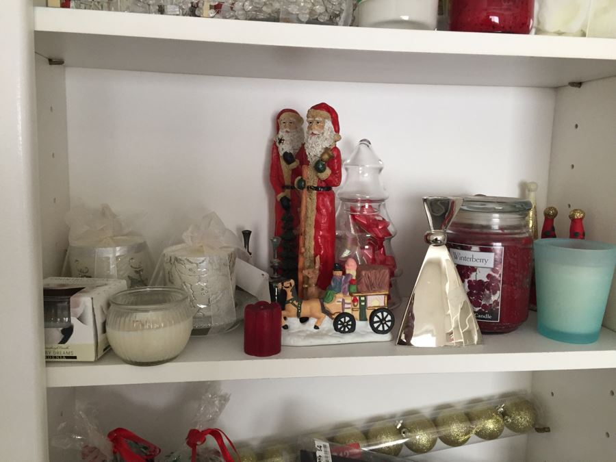 MEGA Home Decor And Crafting Lot With Candles, Stationary, Picture Frames, Candleholders, Gift Wrapping Supplies And More [Photo 14]