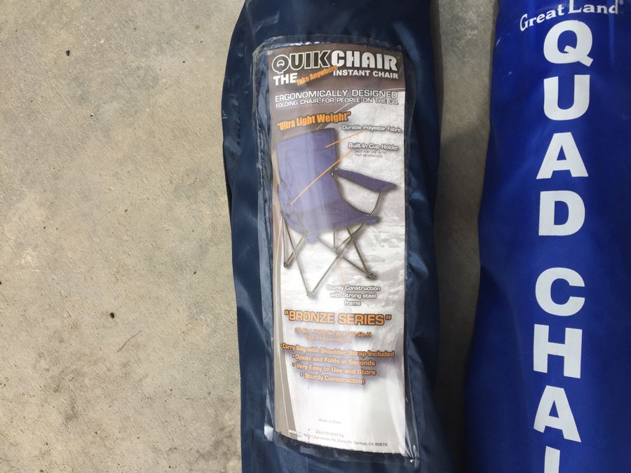 Pair Of New Folding Outdoor Chairs [Photo 2]