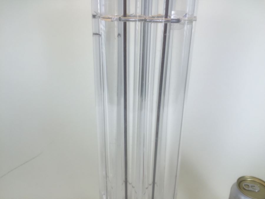 Modernist Lucite Lamp Matches Dining Table [Photo 6]