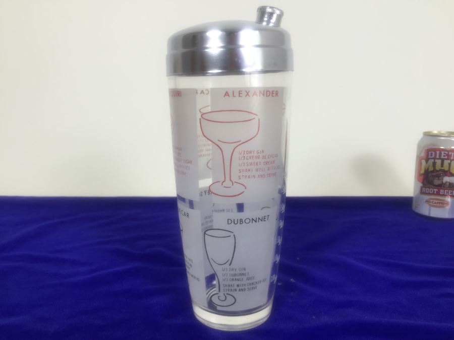 Crystal And Glass Barware Lot With Drink Shaker [Photo 9]