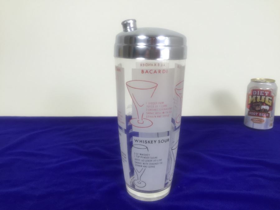 Crystal And Glass Barware Lot With Drink Shaker [Photo 13]