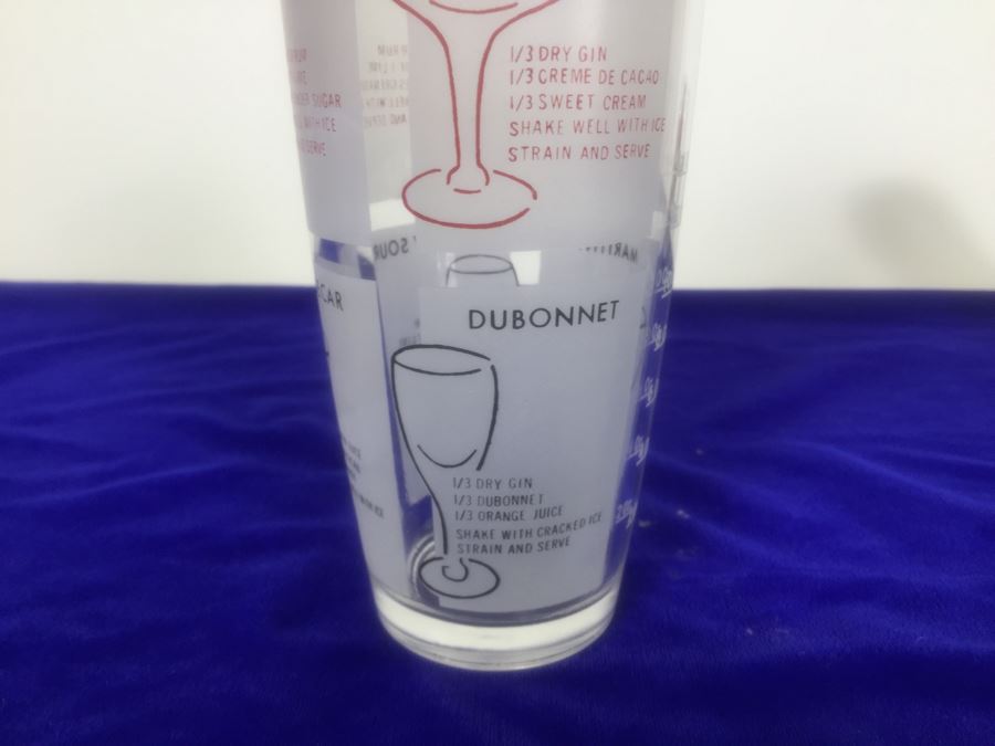 Crystal And Glass Barware Lot With Drink Shaker [Photo 11]