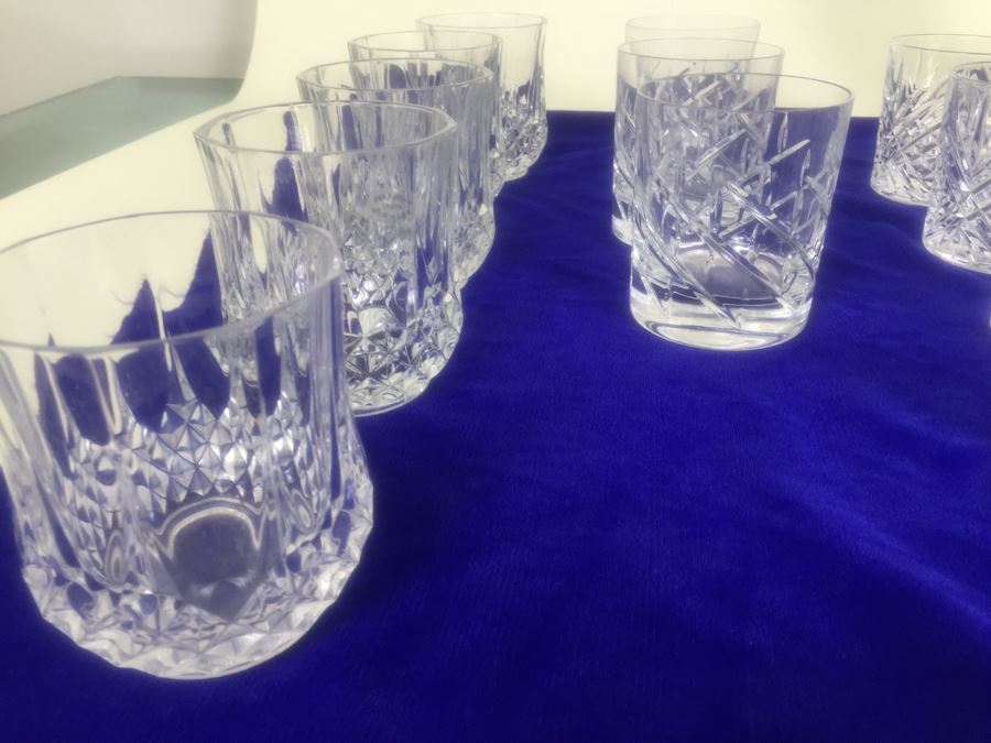 Crystal And Glass Barware Lot With Drink Shaker [Photo 4]