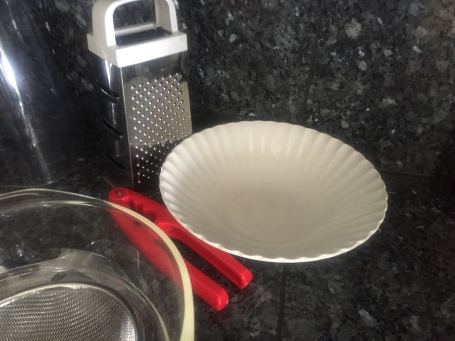Kitchen Lot Featuring Glass, Utensils And Knife Sets [Photo 21]