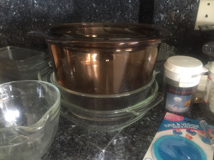 Kitchen Lot Featuring Glass, Utensils And Knife Sets [Photo 13]