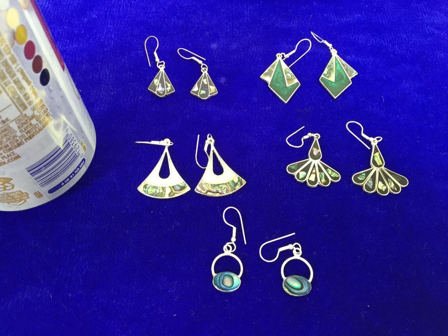 5 Pairs Of Alpaca Mexico Earrings [Photo 4]