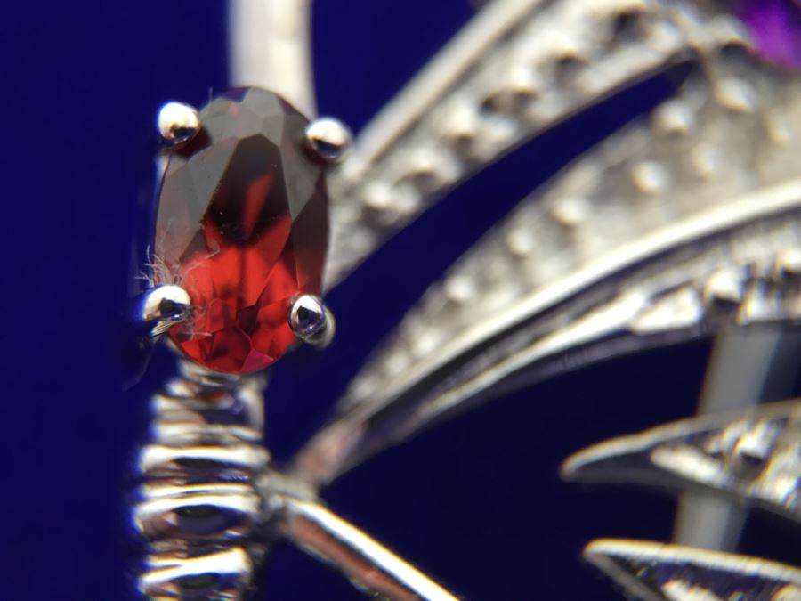 Sterling Silver Butterfly Brooch [Photo 2]