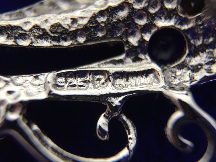 Sterling Silver Butterfly Brooch [Photo 9]