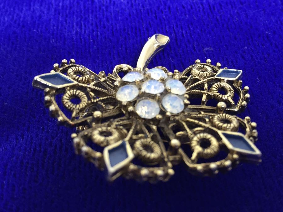 Collection Of Various Vintage Jewelry Brooches And Pin [Photo 9]