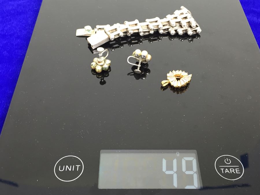 Sterling Silver Jewelry Lot 49g [Photo 15]