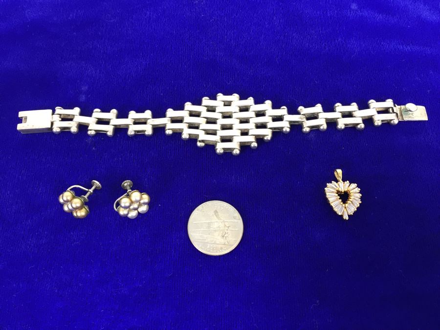 Sterling Silver Jewelry Lot 49g [Photo 1]