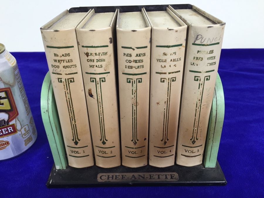 Vintage Chef-An-Ette Metal Recipe Card Holder [Photo 4]