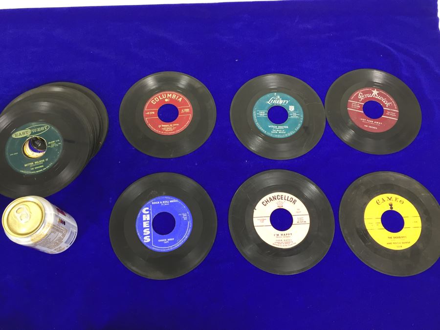 various-45-rpm-vinyl-records