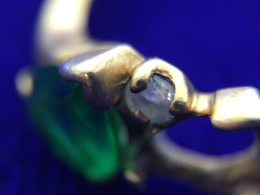 10K Gold Ring Missing One Stone [Photo 7]