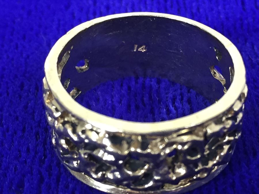 14K Gold Large Men's Ring 9g $207MV [Photo 3]