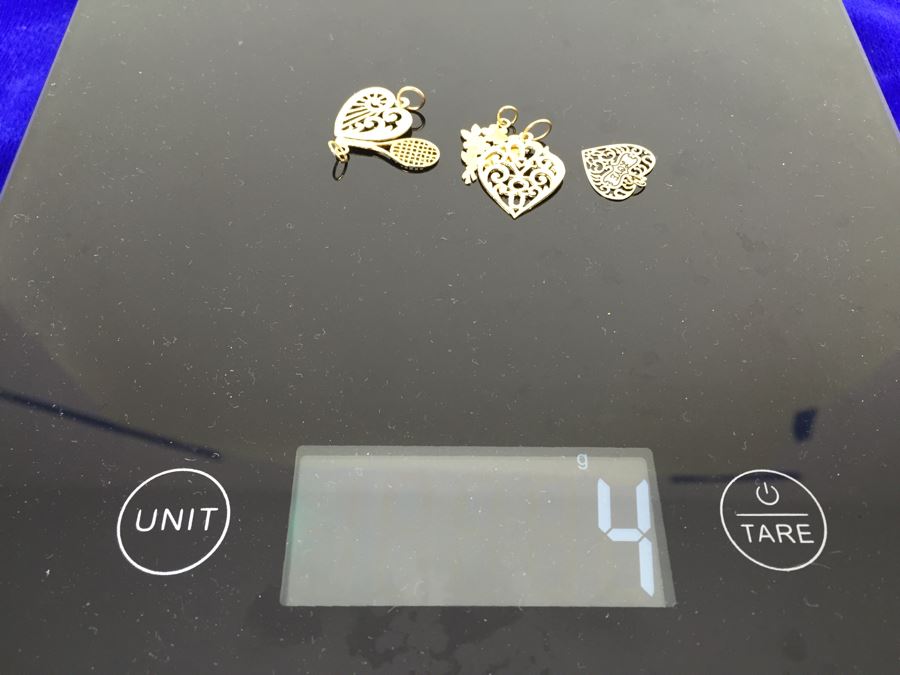 Collection Of 14K Gold Pendants 4g $92MV [Photo 14]