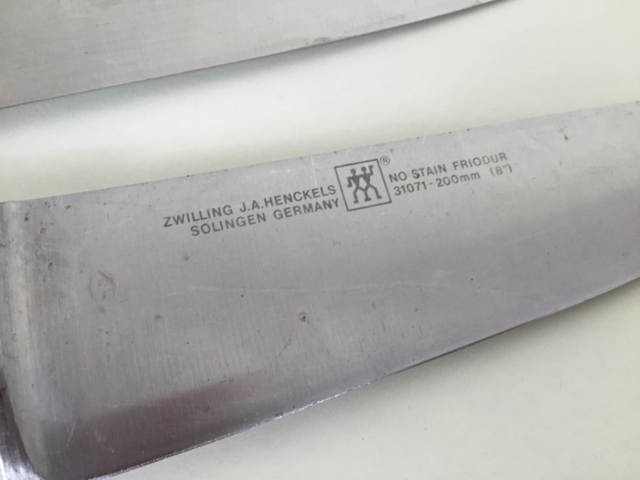 Gold Tone Flatware + Zwilling J.A. Henckels Solingen Germany Knives [Photo 4]