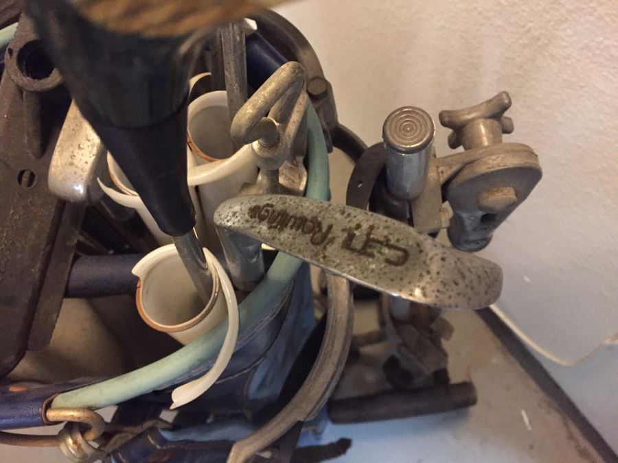 Golf Club Lot With Golf Bag And Caddy [Photo 9]