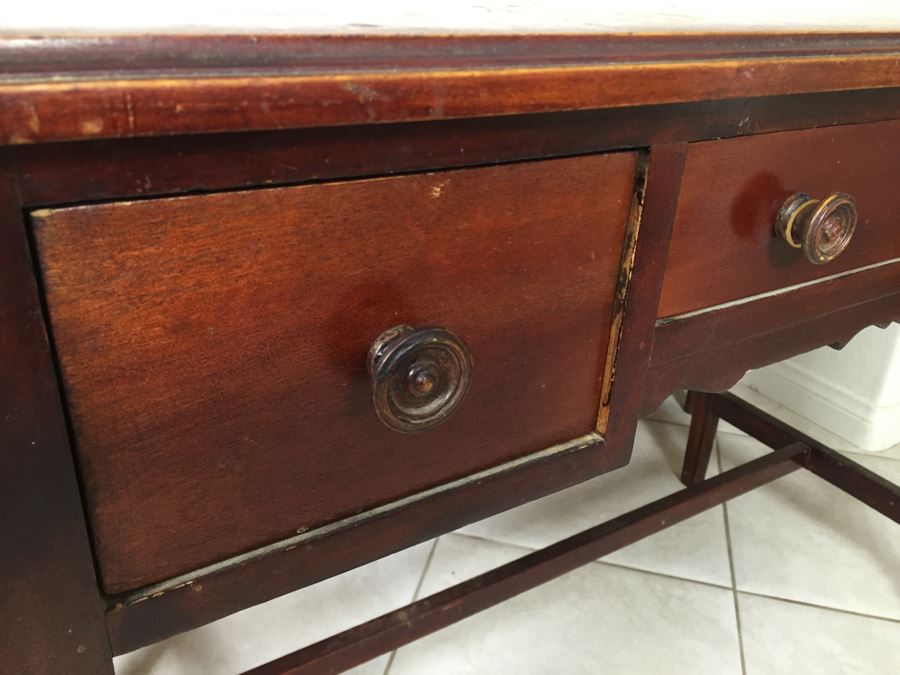 Vintage Wooden Desk [Photo 7]