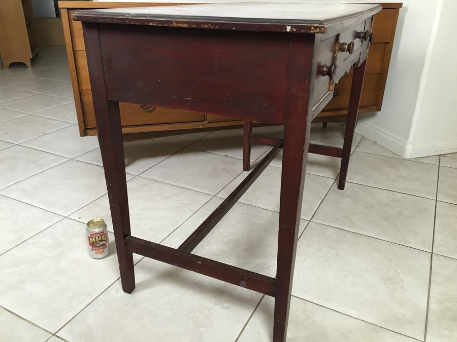 Vintage Wooden Desk [Photo 12]