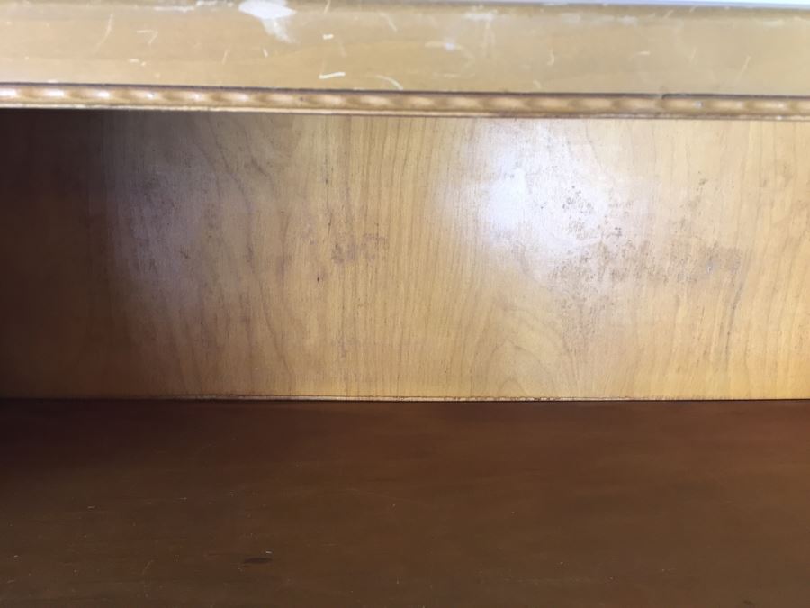 Vintage Blonde Mahogany Bookcase [Photo 5]