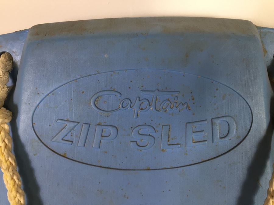 Vintage Captain Zip Sled Water Surfing By Union Carbide [Photo 3]