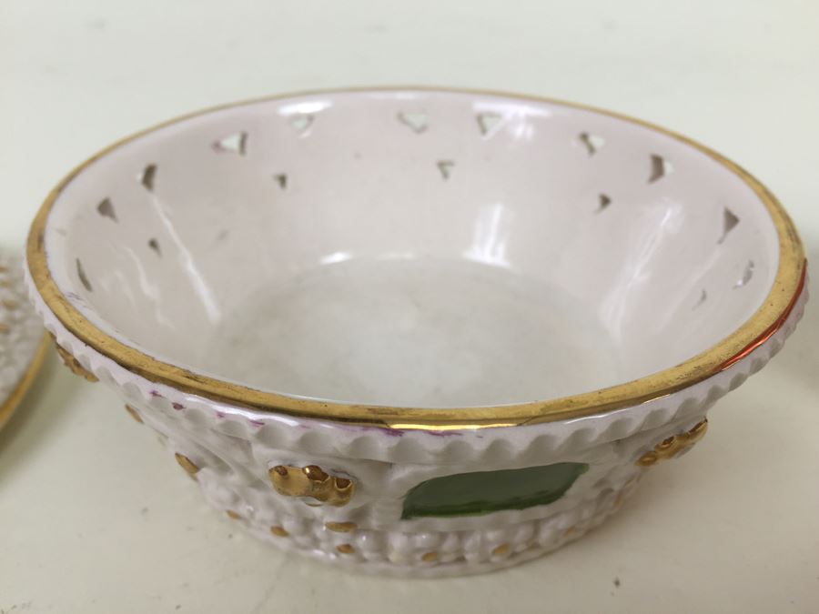 Italian Hand Painted Covered Dish [Photo 7]