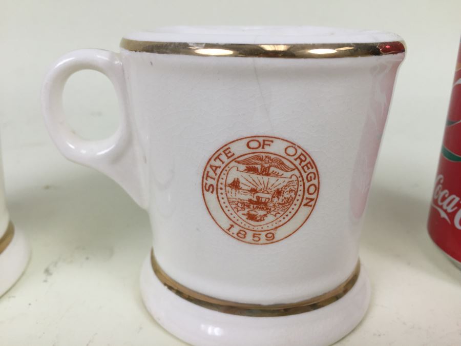 Brothers Of The Brush State Of Oregon Firefighters Shaving Mugs [Photo 4]