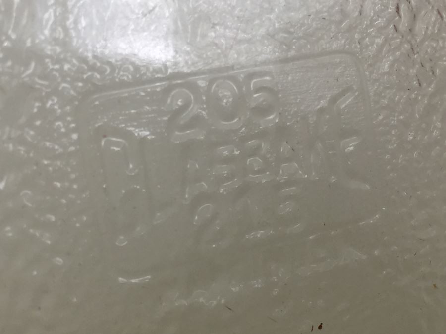 Vintage Green Glass Trivet And Clear Glass Bowl [Photo 8]