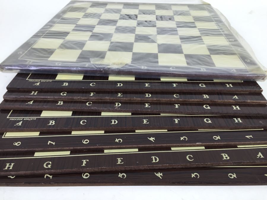 Collection Of Chess Checkerboards Boards Made In France [Photo 7]