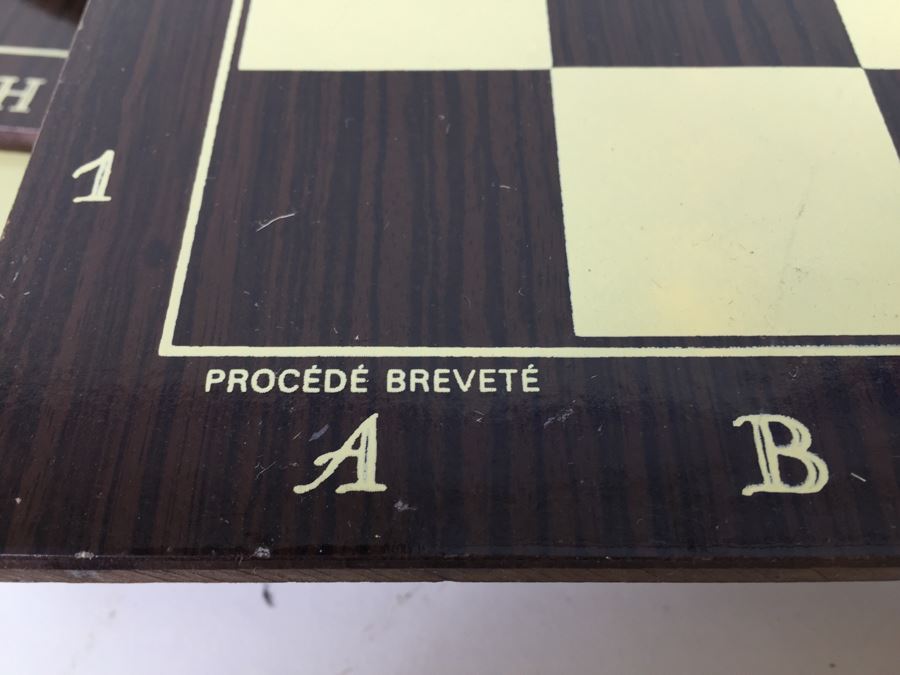 Collection Of Chess Checkerboards Boards Made In France [Photo 5]