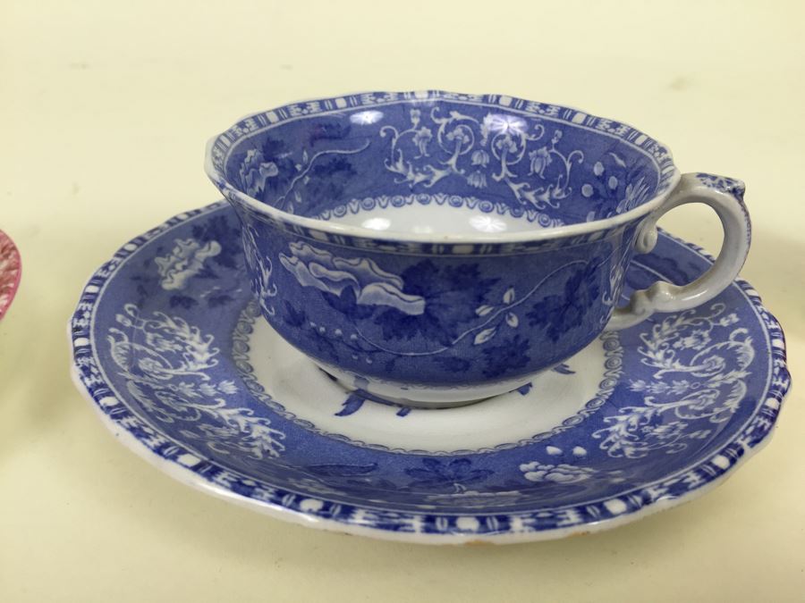 Vintage Cup And Saucer Lot Spode's Shelley Fine Bone China [Photo 2]